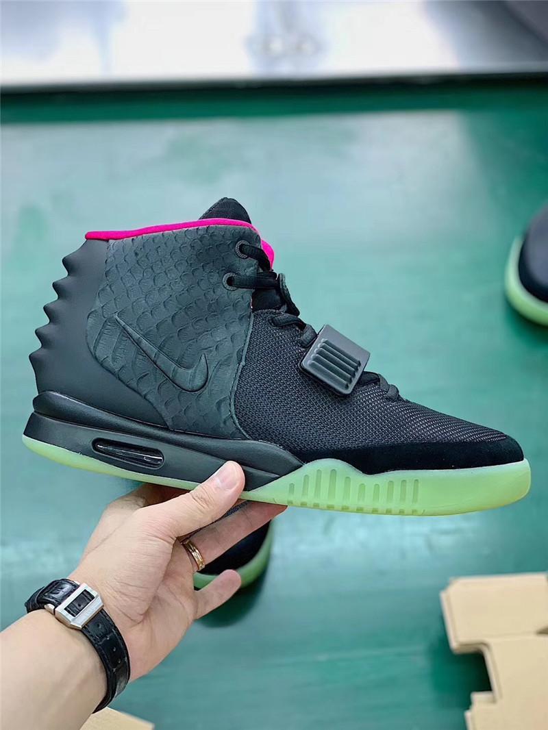 God Air Yeezy 2 Solar Red Real materials Limited pairs